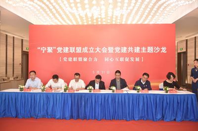 南京8家单位发起成立“宁聚”党建联盟